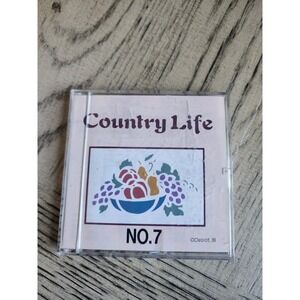 Brother Machine Embroidery Designs Card  No. 7 Country Life #7 Bernina